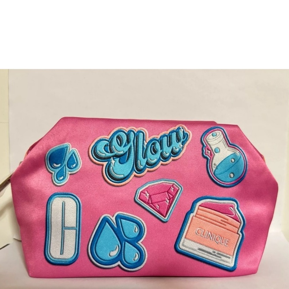 Clinique Makeup Deluxe Travel Size Samples 7
Pcs Gift Set Pink Makeup Sample Bag